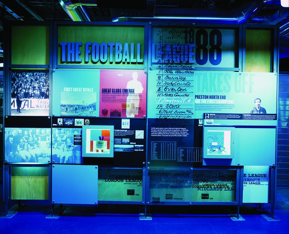 A Story Of Two Halves - National Football Museum | Design | The Chase